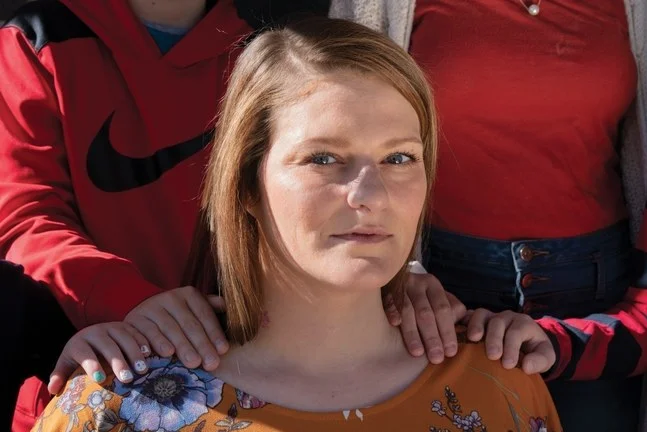Brittany Smith, seen here with her children, faces life in prison for killing the man who raped her. Photograph by Nydia Blas for The New Yorker. United States, 2020. Brittany Smith, seen here with her children, faces life in prison for killing the man who raped her. Photograph by Nydia Blas for The New Yorker. United States, 2020.