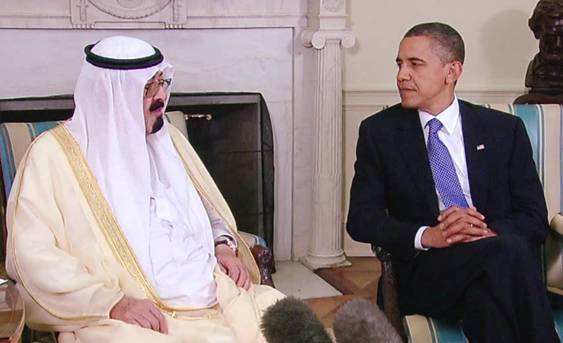 President Obama and His Majesty King Abdullah of Saudi Arabia. Image courtesy of the White House, 2010.