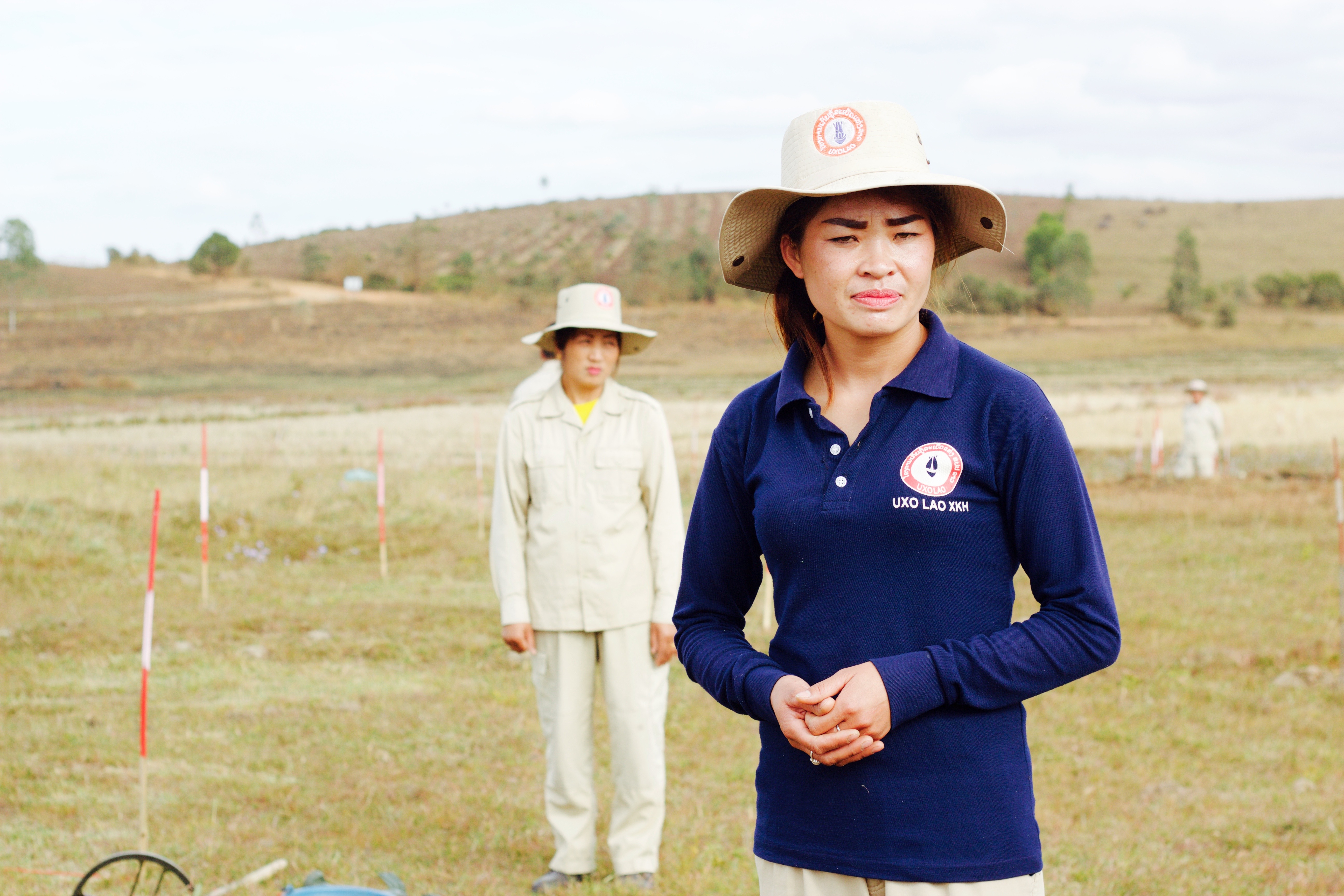 A UXO Lao demonstration in the Xieng Khouang Province in northern Laos. Image by Erin McGoff. Laos, 2017. A UXO Lao demonstration in the Xieng Khouang Province in northern Laos. Image by Erin McGoff. Laos, 2017.