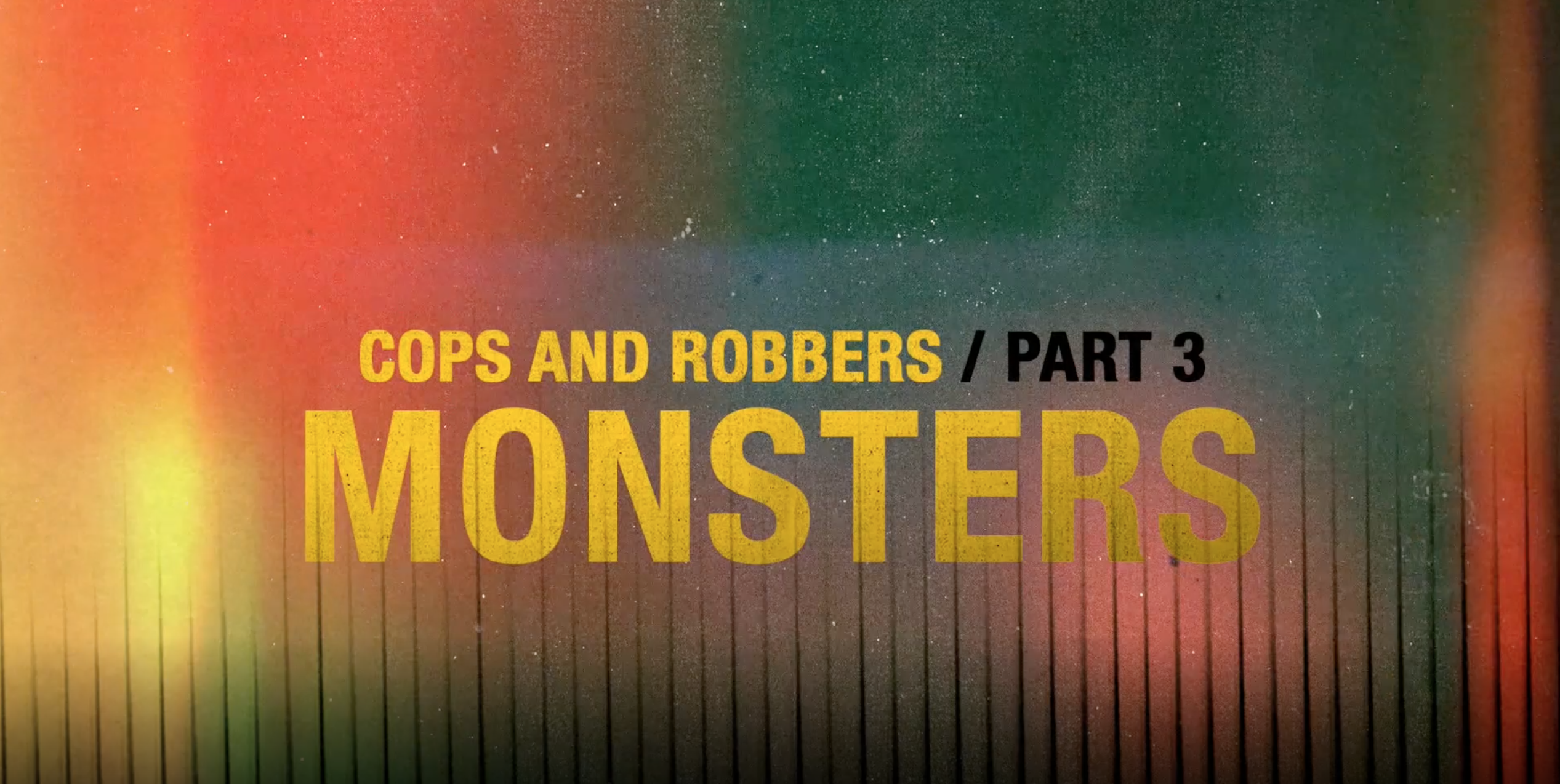 Cops and Robbers, Part III: Hunting Cops and Robbers, Part III: Hunting