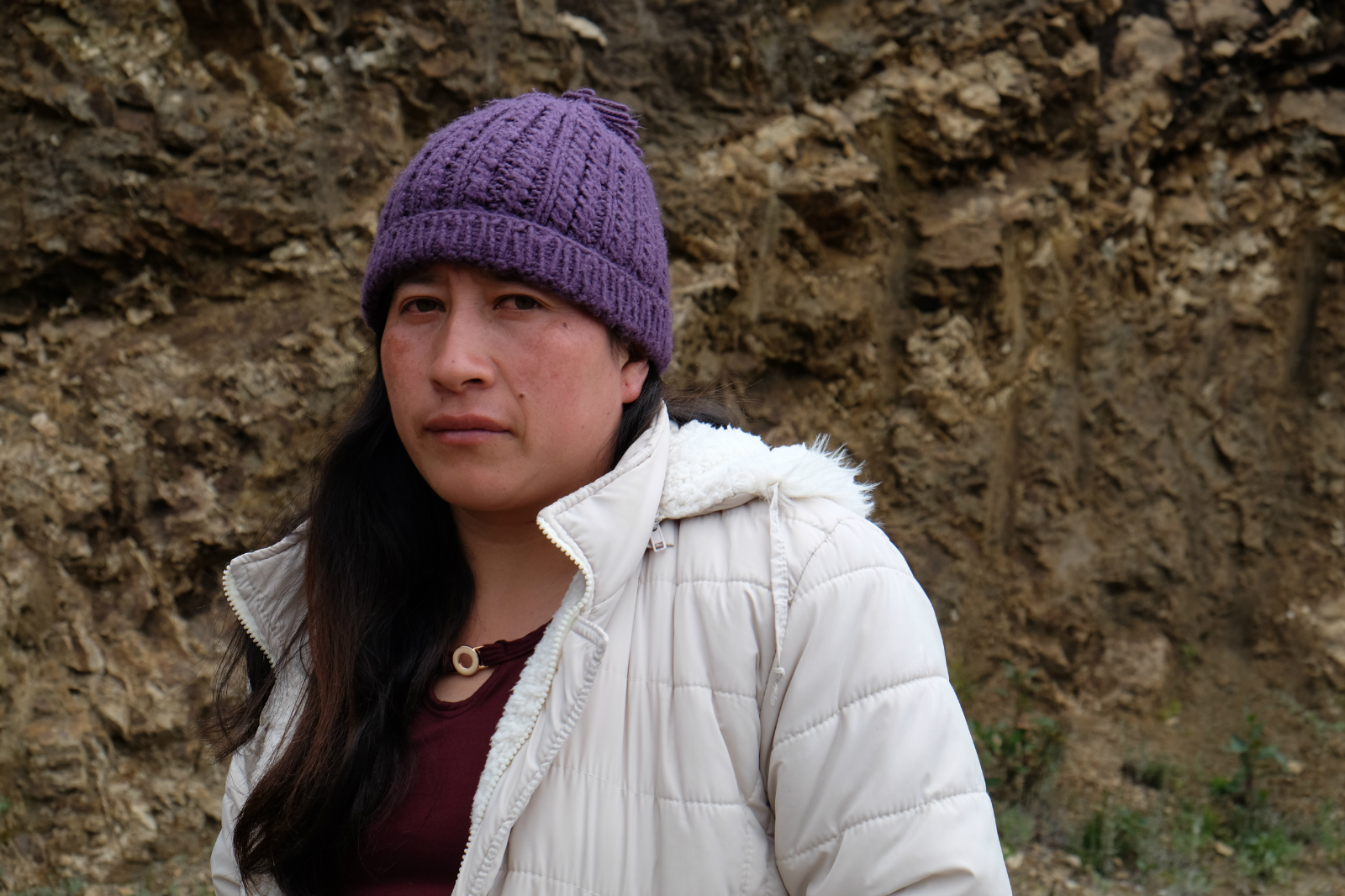 Elizabeth Durazno of Rio Blanco village. Image by Ning Hui. Ecuador, 2019. Elizabeth Durazno of Rio Blanco village. Image by Ning Hui. Ecuador, 2019.