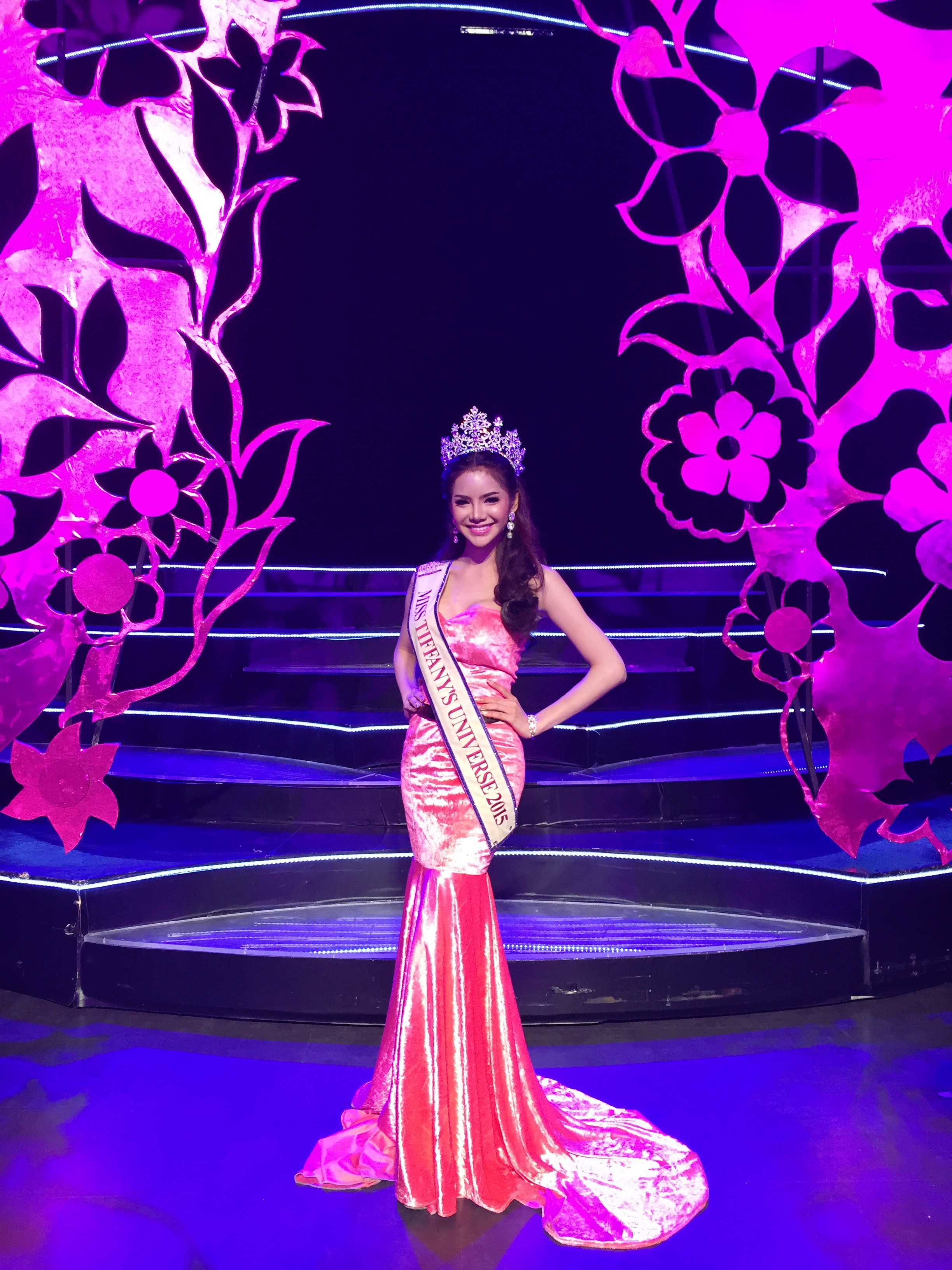 Sopida "Baimon" Siriwattananukoon is the winner of Miss Tiffany's Universe 2015. Image by Julia Boccagno. Thailand, 2015.