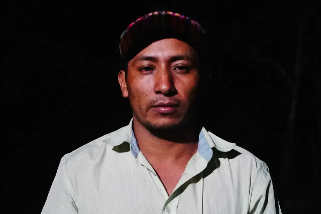 Activist Tomas Gomez Membreño says that “more and more of our natural resources are being handed out to foreign corporations.” Image by Jeremy Relph. Honduras, 2017.