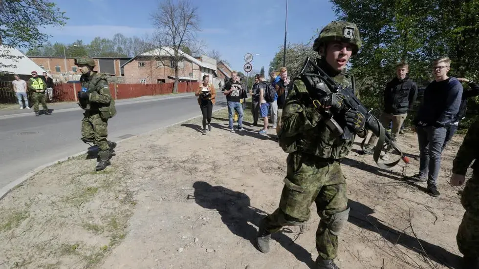 Estonian soldiers