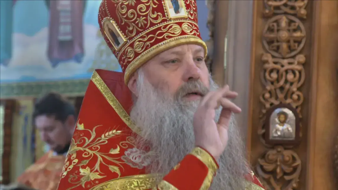 Father John, Russian archpriest. Image by Zach Fannin. Russia, 2017.