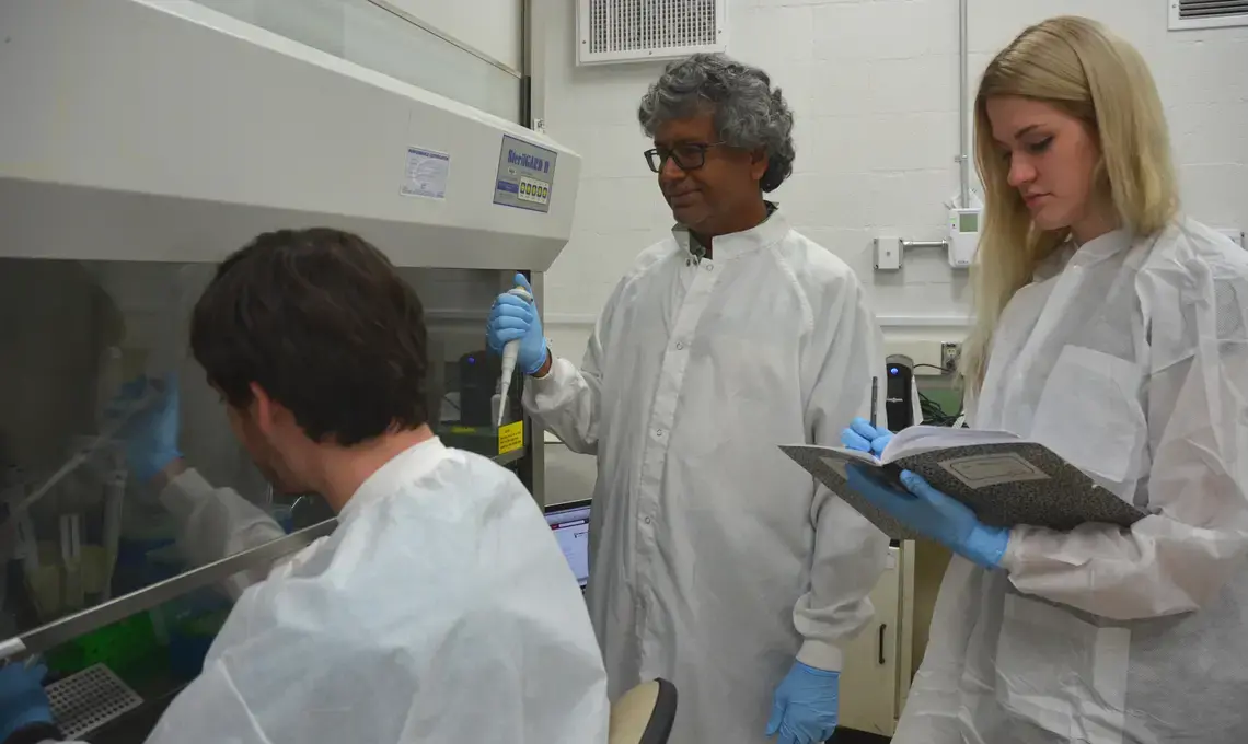 Scientists working in lab. Image by NASA/JPL-Caltech. United States, 2016.