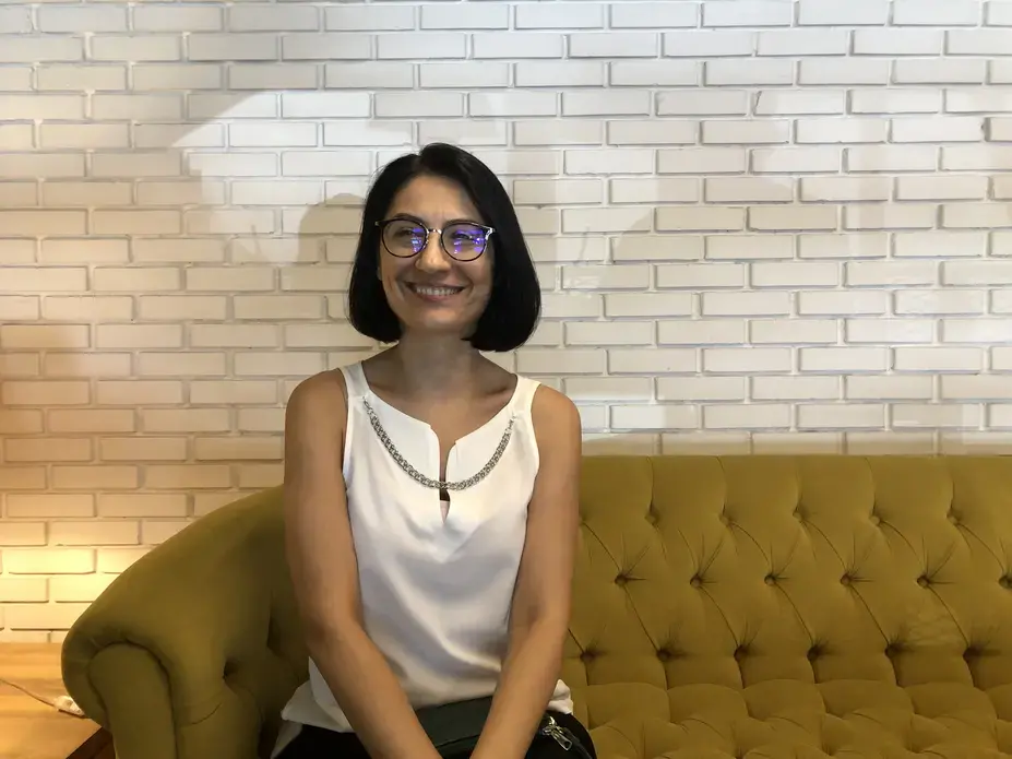 Ozlem Eren, Product Manager at Idea Technology Company. Image by Shirin Alhroob. Turkey, 2019.