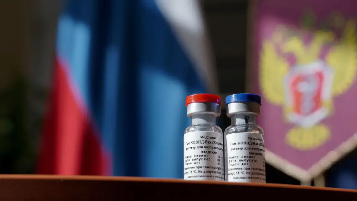 An experimental COVID-19 vaccine made by a Russian research institute needs more testing, many scientists say. Image courtesy of the Ministry of Health of the Russian Federation. Russia, 2020.