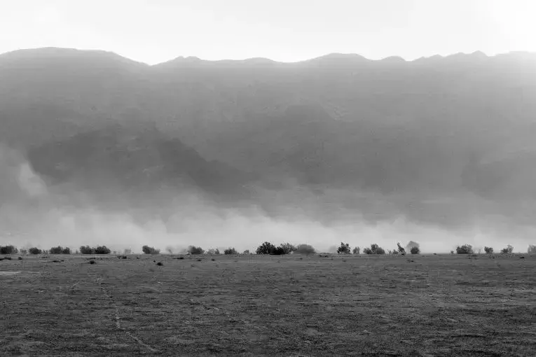 The salty wind around the Lake Bakhtegan contributes to the poor health of many who live in the vicinity. Image by Ako Salemi. Iran, 2016.