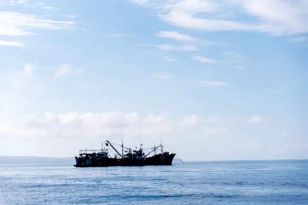 Fishing in the blue waters of the Philippine Sea. Image by hijodeponggol / Shutterstock. Philippines, undated.