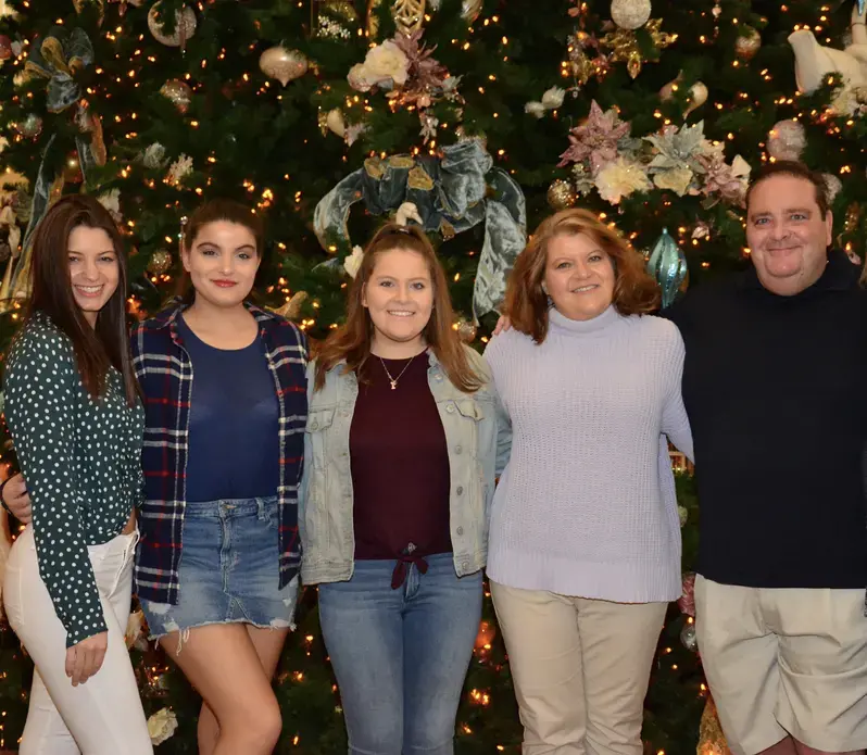 Madison and her family. Image courtesy of Madison Borsellino. United States, 2018.