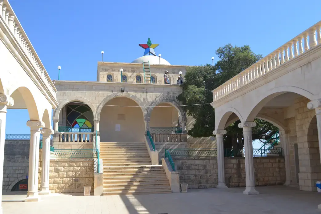 The Shrine of the Prophet Job in Niha. Image by Catherine Cartier. Lebanon, 2019.