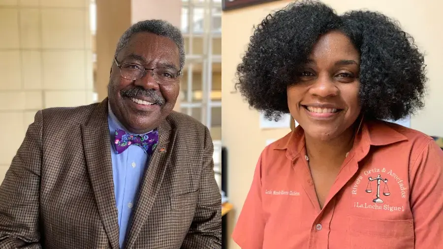 Marcos Rivera and his daughter Maraliz Rivera, are two Afro-Latinx attorneys fighting for racial justice in Puerto Rico. Images by Natasha S. Alford. United States, 2019.
