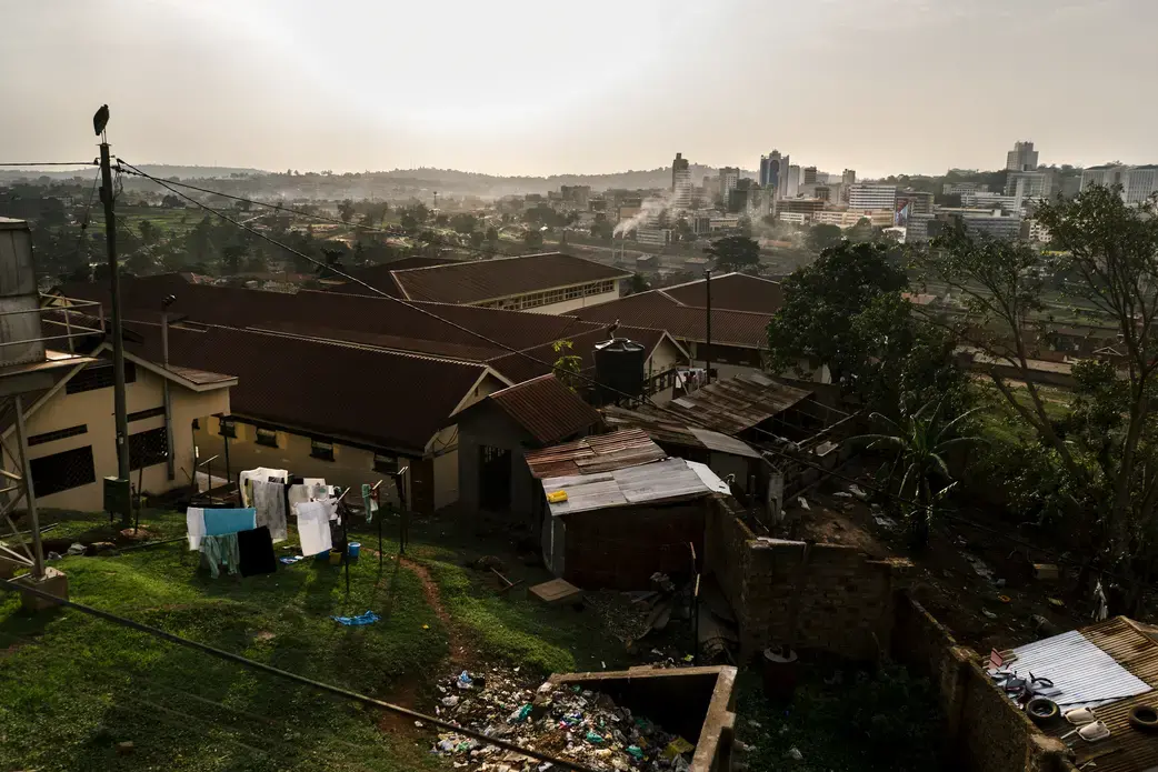 A view of Kampala, the capital city of Uganda.&nbsp;Image by Jake Naughton. Uganda, 2017.