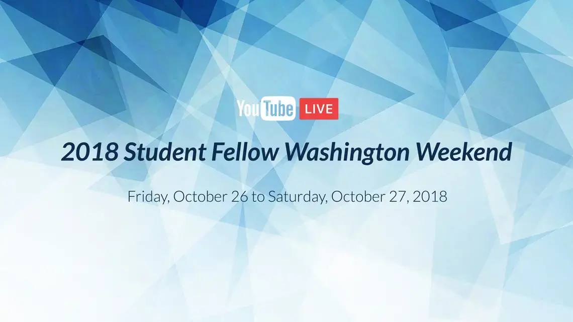 2018 Student Fellows Weekend.