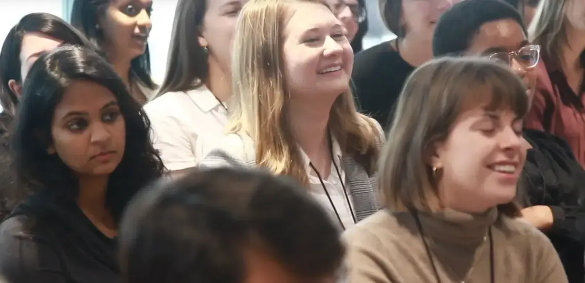 Holly Piepenburg (Southern Illinois University Carbondale) at the 2018 Student Fellow Washington Weekend. Image by Claire Seaton. United States, 2018.