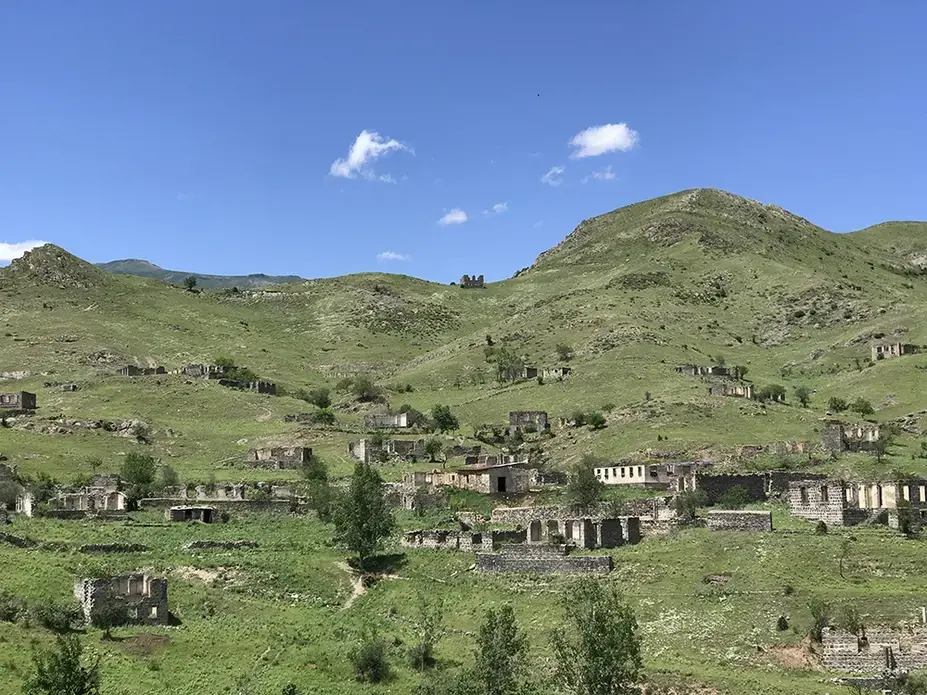 Kelbajar, which Armenian forces will hand over to Azerbaijan on November 15. Image by Joshua Kucera. 2020.