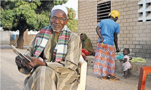 Demba Diawara, an imam in Senegal, has persuaded villagers to reject the tradition of female genital cutting. A nonprofit founded by Molly Melching has helped push the effort in eight African countries. Image by Amy Yee. Senegal, 2017.