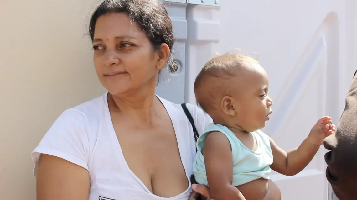 Venezuelan migrant mothers are now able to give their children Colombian citizenship. Image by Mariana Rivas. Colombia, 2019.