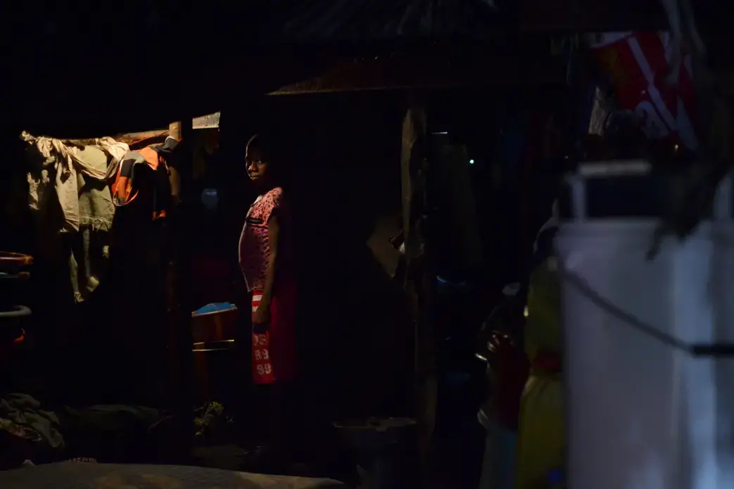 The foster home of Ebola survivor Mo Kamara and his siblings. Image by Emily Baumgaertner. Sierra Leone, 2016.