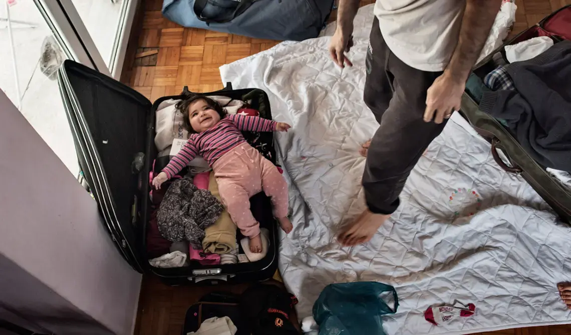 Image courtesy Lynsey Addario. Greece, 2017.