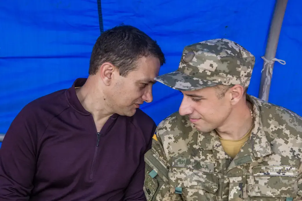Vadym did five months of rehabilitation treatment in Kyiv, before spending another eight at Walter Reed National Military Medical Center in the United States. Image by Oksana Parafeniuk, courtesy of Roads & Kingdoms. Ukraine, 2018.