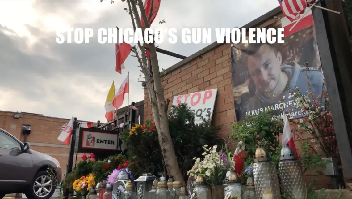 image from student film about gun violence in Chicago