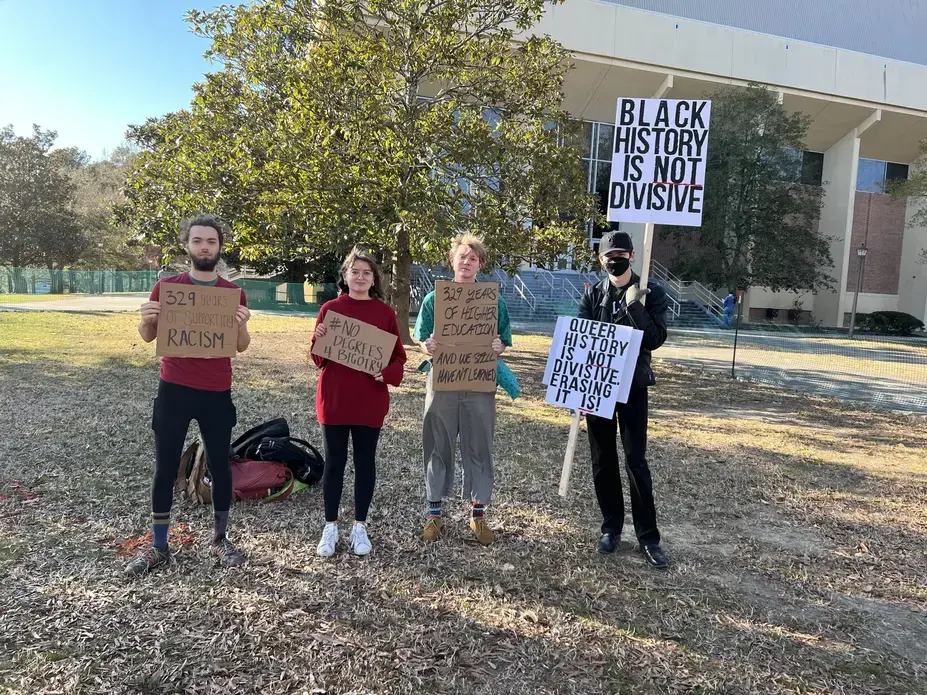 Student demonstrators