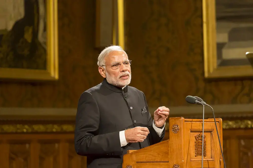 "The Prime Minister of India visits UK Parliament." Image courtesy of UK Parliament. (CC BY-NC 2.0).