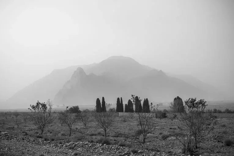 Salt winds sweep over the area around Lake Bakhtegan. Image by Ako Salemi. Iran, 2016.