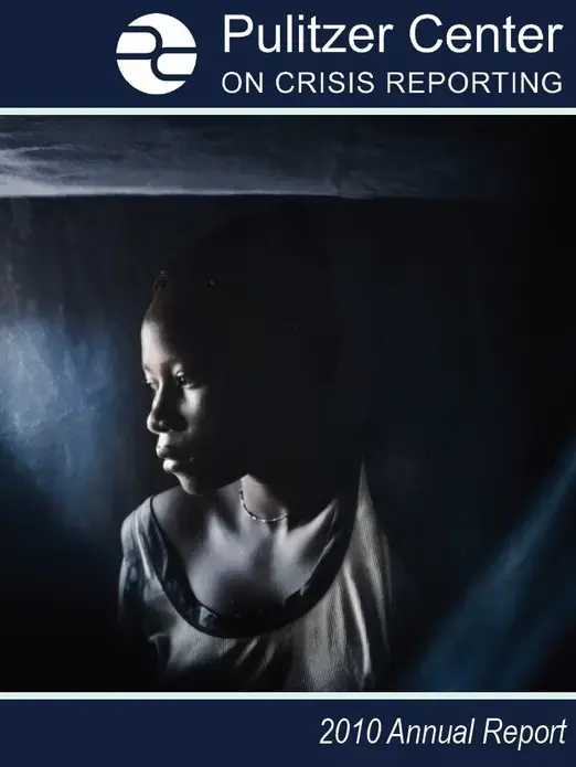 Pulitzer Center 2010 Annual Report. Image by Marcus Bleasdale. Central African Republic, 2010.
