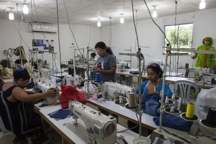 The factory is one of the productive projects promoted in this area. Image by Fabio Cuttica. Colombia, 2018. 
