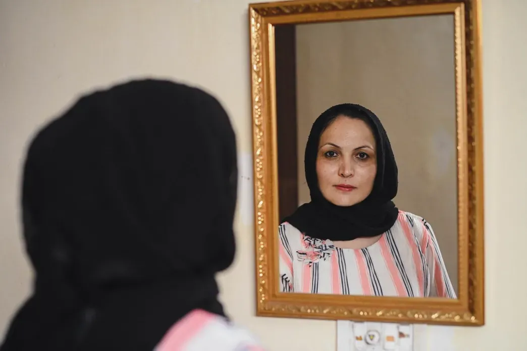 Far From Home tells the story of refugee Samira Faizi. Image by Sahiba Chawdhary. India, 2022.