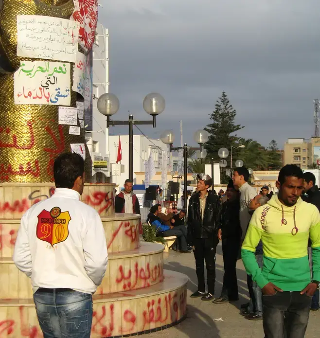 Image by Ellen Knickmeyer. Tunisia, 2011.