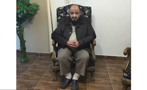Met Abdel Moneim al Shahat, a powerful Salafist leader who has been at the forefront of a campaign in Egypt aimed at keeping Shi’a Muslims out of the country and confronting those Sunnis, particularly the youth, who dare to convert to Shi’ism. Image by Geneive Abdo. Egypt, 2017.