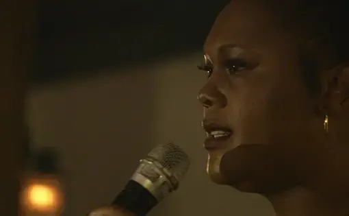 Still of Tatenda Ngwaru from the documentary "She's Not a Boy," directed by Yuhong Pang and Robert Tokanel.