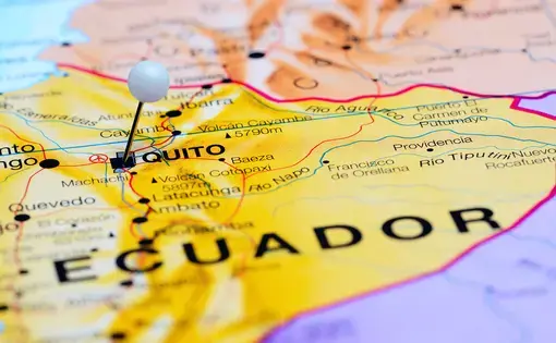 Quito, Ecuador. Image by Dmitrijs Kaminskis/Shutterstock. 2019.