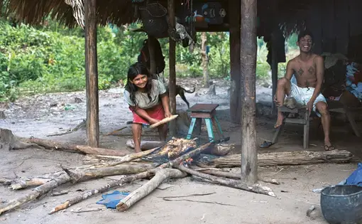 Sonia, Benito’s mther, is a fighter and survivor who says the forest is her ‘hospital.’ Image by Matheus Manfredini. Brazil, 2019.