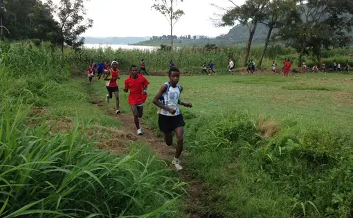 At races students put their training to the test.