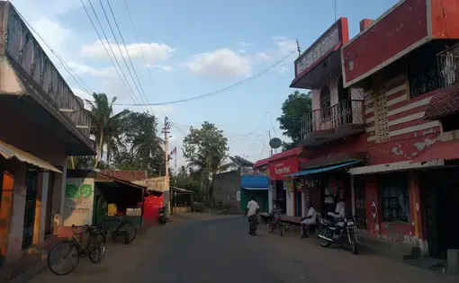 The town of Athimoor, where Ramya and her husband currently reside. Ramya was married to her uncle when she was 14&nbsp;years old. Image by Praveena Somasundaram.&nbsp;India, 2017.