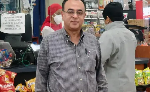“As a Palestinian, we had a lot of the same problems,” Nabali Khaled Salameh said. “I share a lot of the values and experiences with the people of this neighborhood.” Image by Sylvester Brown Jr. United States, 2020.