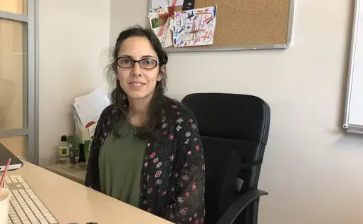 Ece Gelal Soyak, assistant professor at Bahcesehir University Istanbul. Image by Shirin Alhroob.&nbsp;Turkey,&nbsp;2019.
