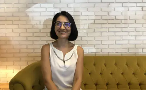 Ozlem Eren, Product Manager at Idea Technology Company.&nbsp;Image by Shirin Alhroob. Turkey, 2019.
