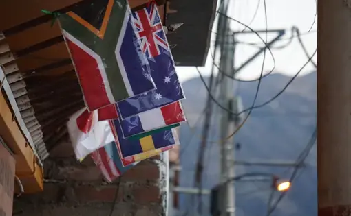 Integral to national pride is cognizance of the role of that nation on an international scale. Image by Audrey Fromson. Peru, 2019.
