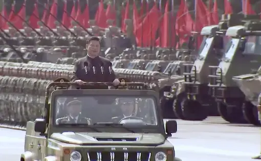 Chinese President Xi Jinping. Image courtesy PBS NewsHour. China, 2019.