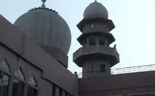 The Dar Ul Zikr Mosque in Lahore, one of the&nbsp;two mosques targeted during anti-Ahmadiyya shootings in 2010.&nbsp;Image by Isabella Palma Lopez. Pakistan, 2018.