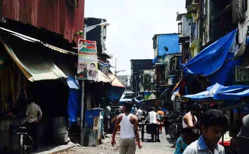 Streetscape in Shivaji Nagar