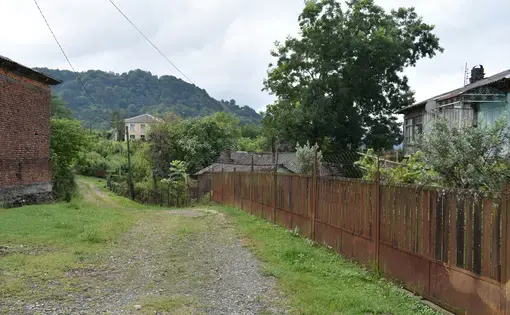 A village road in Guria. Image by Kaitlyn Johnson. Georgia, 2019.