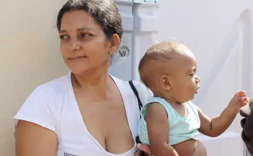 Venezuelan migrant mothers are now able to give their children Colombian citizenship. Image by Mariana Rivas. Colombia, 2019.