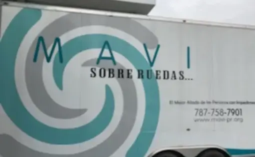 After Hurricane Maria, the Movement for the Reach of Independent Living program (MAVI), a well-known organization in Puerto Rico, provided the disabled community with donated necessities. Image by Alexis Smith. United States, 2018.
